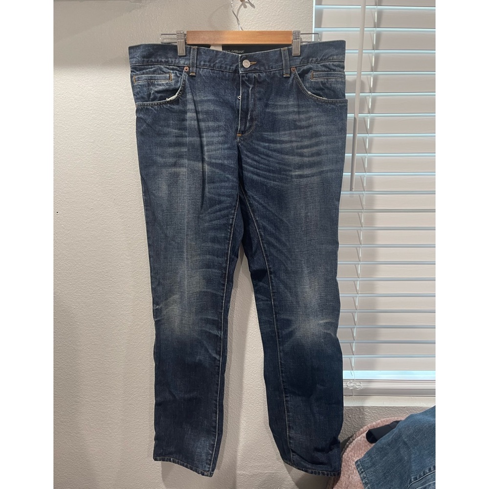 Dolce & Gabbana Slim Blue Jeans Classic Style